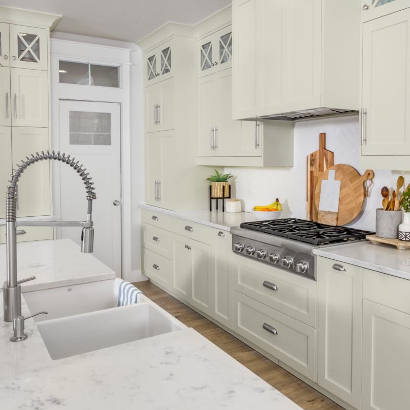 Giani Nuvo Antique White Cabinet Makeover Kit - Easy DIY 7-Piece Set, Warm Cream, Long-Lasting Finish - Image 3